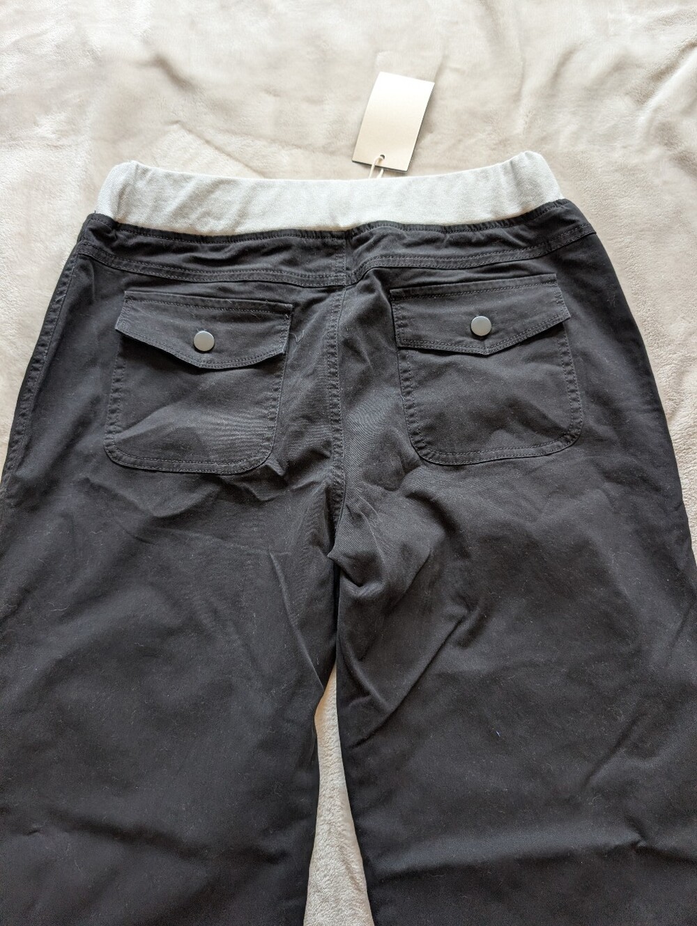 Flamingals Straight Leg Drawstring Midrise Casual Pants NWT Medium - Picture 6 of 8